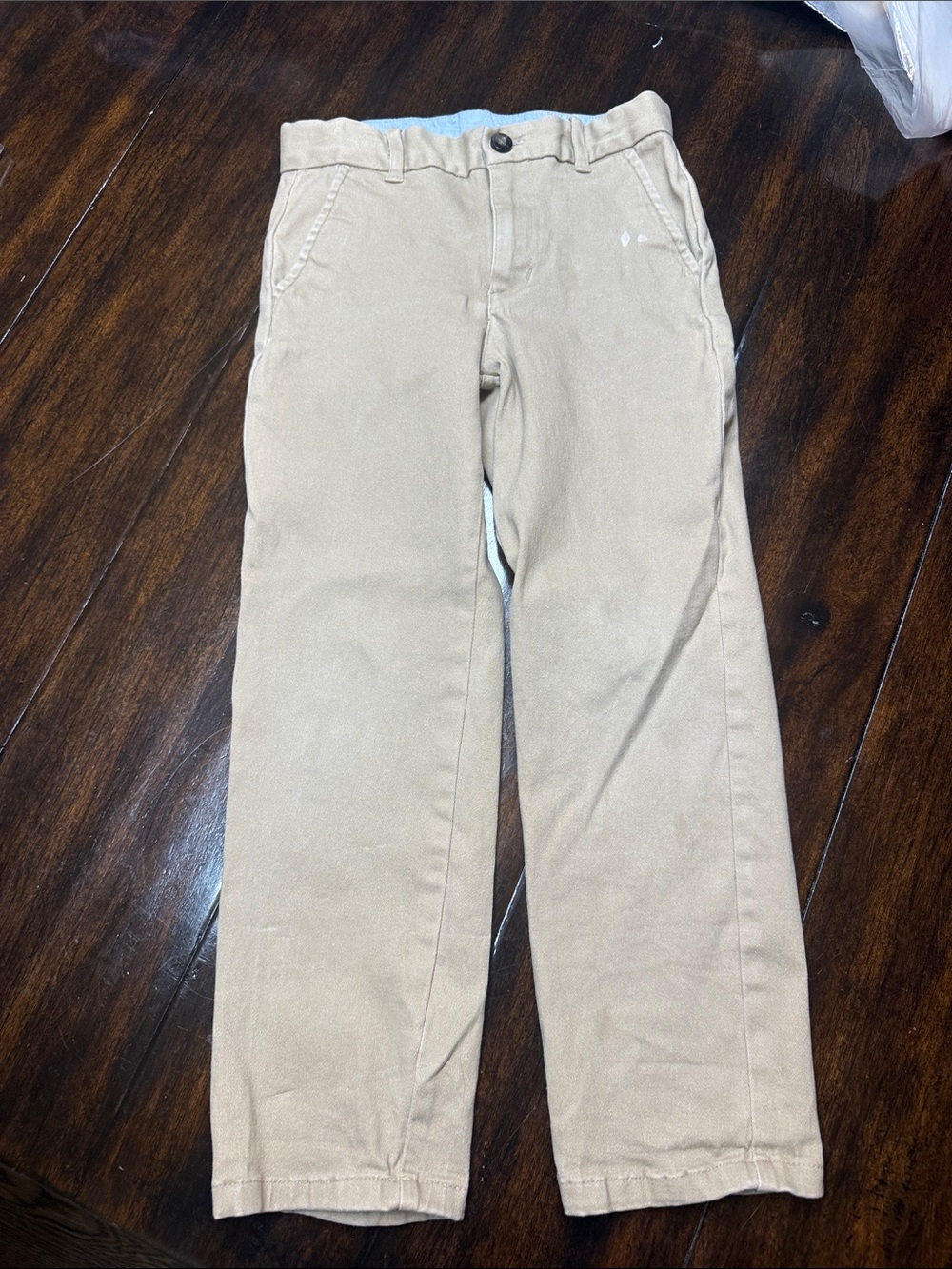 Janie and Jack Boys' Khaki Tan Chino Pants